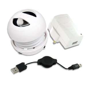  X Mi X Mini 2G White Portable Capsule Speakers with Modern Tech 