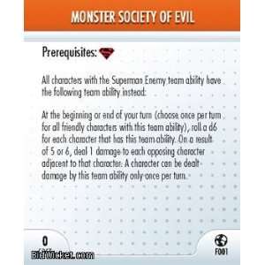  Monster Society of Evil (Hero Clix   Crisis   Monster Society 