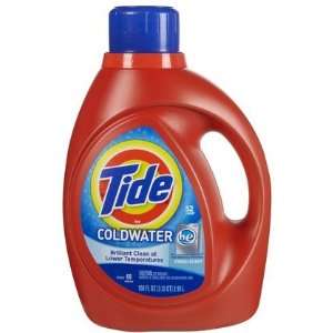 Tide Coldwater 2x Concentrated HE Liquid Detergent Fresh 