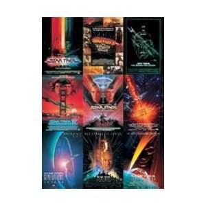  Movies Posters Star Trek   Nine Movies   86x61cm
