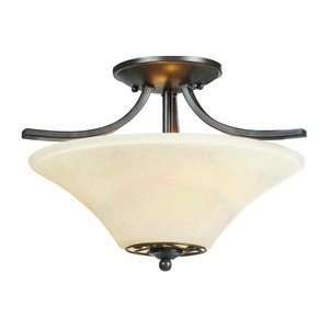  Golden Lighting 8989 SF PC Treille Convertible Semi Flush 