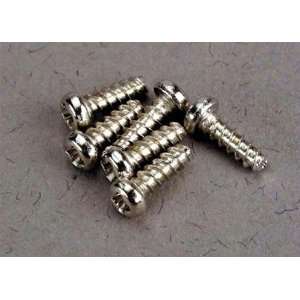  Traxxas 2x6mm Roundhead Self Tapping Screws