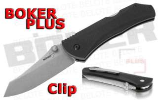   Tactical Clip Folding Knife AUS 8 Plain Edge G 10 Handle 01BO330 NEW
