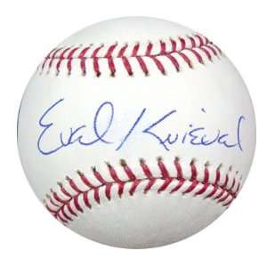  Evel Knievel Autographed MLB Baseball PSA/DNA #K31946 