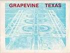 1978 Grapevine Vintage City Guide Book Maps   Texas, DFW, Tarrant 