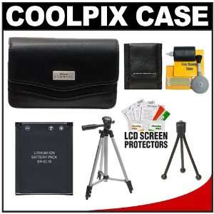  Nikon Coolpix 11632 Leather Digital Camera Case with EN 