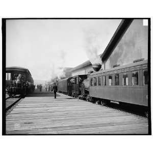  Base station,Mt. Washington Railway,White Mts.,N.H.