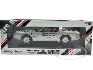 diecast car model of 1980 Pontiac Turbo Trans Am Official Indianapolis 