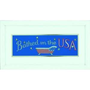  Bathed in the USA   Cross Stitch Kit Arts, Crafts 