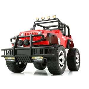   : Remote Control Toy Car   Hummer Off road Vehicles red: Toys & Games