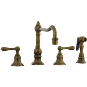 Cifial Faucets 268 255 4 Hole Widespread Pillar Kitchen Faucet with 