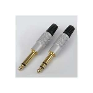  JACK TERMINATION PLUG / 6.3MM (1/4) MALE (STEREO 