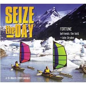  Seize the Day 2008 Wall Calendar: Office Products