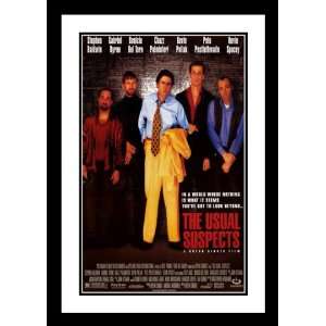  The Usual Suspects Framed and Double Matted 20x26 Movie 