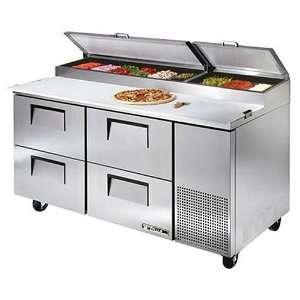  True TPP 67D 2 68 Pizza Prep Table w/ Drawers Kitchen 