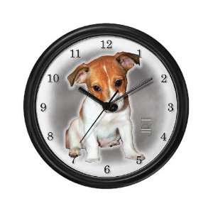  Jack Russell Puppy Pets Wall Clock by CafePress 