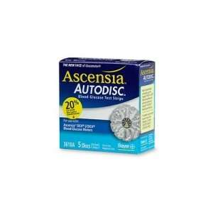  Ascensia Autodisc, Blood Glucose Test Sensors   5 discs 