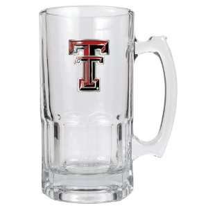  Sports TEXAS TECH 1 Liter Macho Mug/Clear Glass Sports 