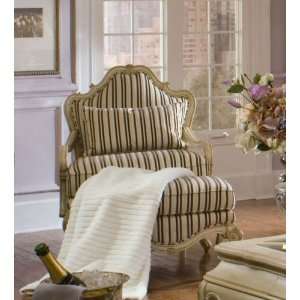  Lavelle Blanc Bergere Wood Chair   Aico Furniture
