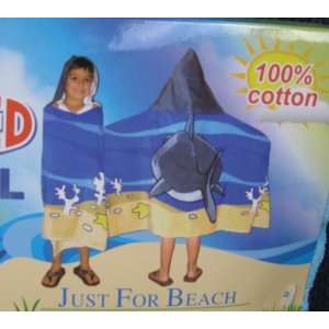  Hooded SHARK Beach Towel