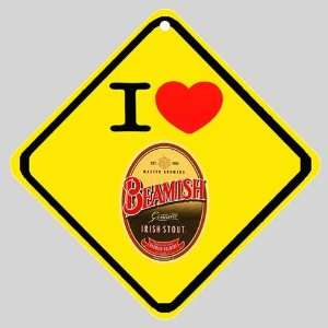  Beamish Irish Stout Beer Logo Car Window Sign: Everything 