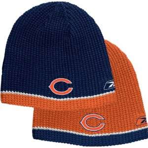   Bears Authentic Reversible Sideline Knit Hat: Sports & Outdoors