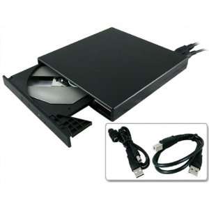   slim 24X CD ROM for Laptop and Desk pc with USB port Electronics
