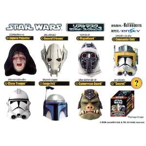  Star Wars Series 3 Mask Magnet Set of 8 Toys & Games