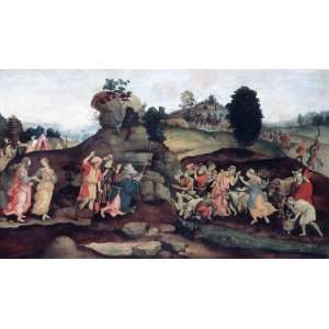  Acrylic Keyring Lippi Filippino Moses brings forth Water 