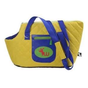  Top Quality Waghearted Logo Canvas Carrier   Yellow: Pet 