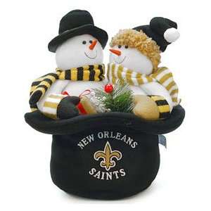  New Orleans Saints Snowmen Top Hat