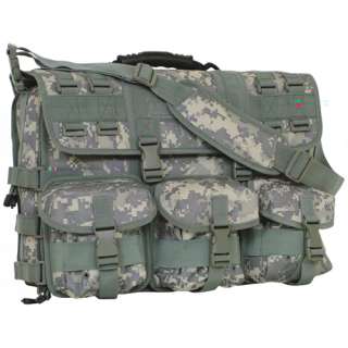 Constructed of rugged tactical polyester. Key features include 1 main 