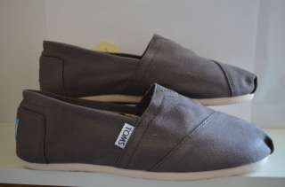 Toms Womens Classic Canvas Ash Grey  