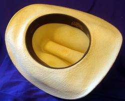 Bailey Jr. U Rollit Panama Straw Cowboy Hat / 6 7/8  