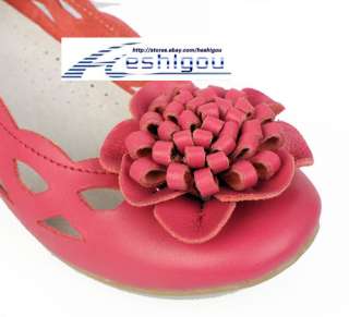 New 6 Colors Womens Hollowed Comfort Ballet Flats Shoes Summer US 6 8 