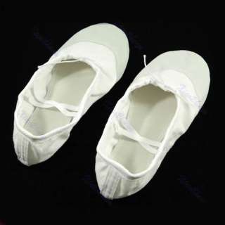 Canvas Ballet Dancing Dance Lady Women Shoes 3 Colors Size 5 8.5 