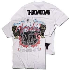  Throwdown Anvil Kingdom White T Shirt (SizeS) Sports 