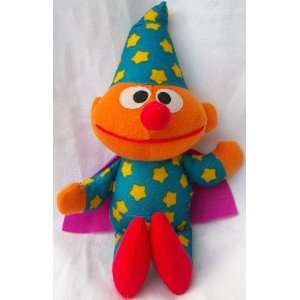   Plush Sesame Street Ernie Dresses As a Magician Doll Toy: Toys & Games