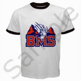 BMS Blue Mountain State Goats Logo Adult T Shirt S 3XL  
