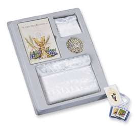 Religious New Deluxe Girl First Communion Set Gift  