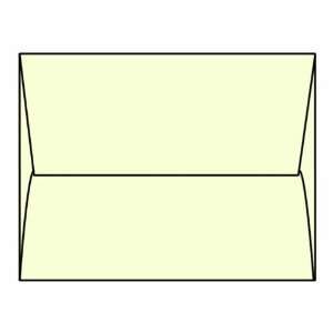 Announcement Envelopes, 4 3/8 x 5 3/4, 24# Recycled Crème Colored 