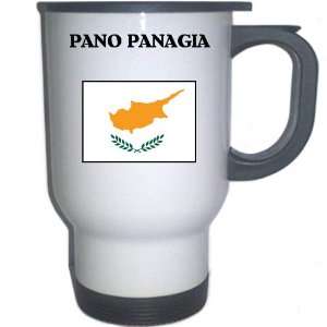  Cyprus   PANO PANAGIA White Stainless Steel Mug 