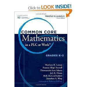  Common Core Mathematics in a PLC at Work K   2 [Paperback 