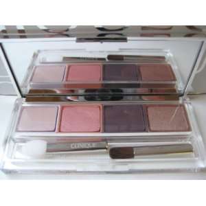 Clinique Eyeshadow Quad Lucky Penny, Night Plum, Clementine, Pink 