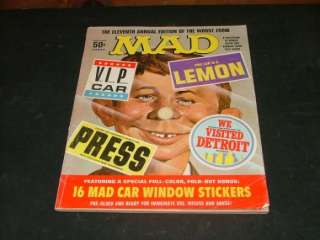 11th Annual Edition of Worst From MAD 1968 EC Comics Silver Age 