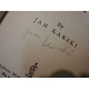   Story Of A Secret State 1944 Book Signed Autograph