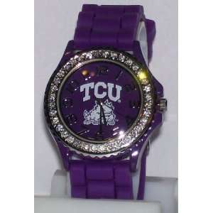  TCU Horned Frogs Silicone Band Watch 