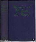 Memoirs of Madame du Barri 1930 / French Revolution Reign of Terror