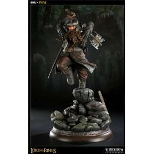  Sideshow Lord of the Rings Gimli Polystone Statue 17 Tall 