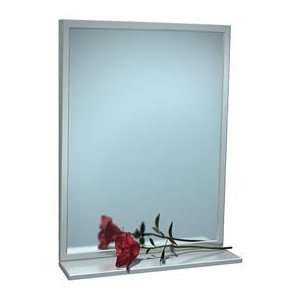  Fixed Angle Tilt Mirror With Shelf   18Wx36H